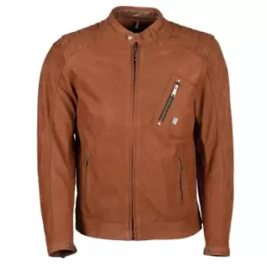 Helstons Colt Brown Nubuck Leather Jacket S