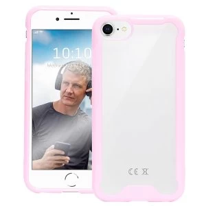 Groov-e GVMP027 Bumper Case for iPhone 6/7/8 - Clear/Pink