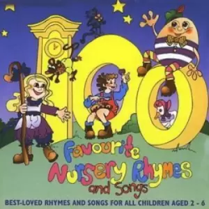100 Favourite Nursery Rhymes and Songs by Various Artists CD Album