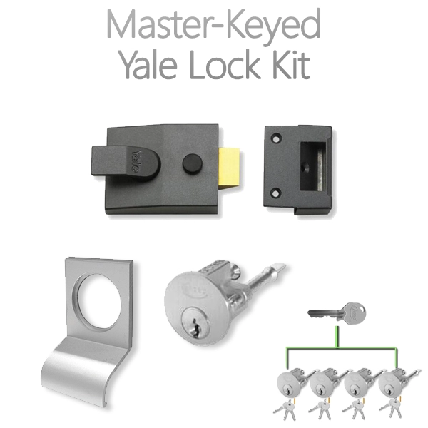 LocksOnline Complete Master-Keyed Yale Lock Kit