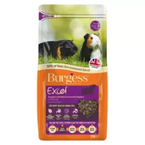 Burgess Excel Guinea Pig Nuggets with Blackcurrant & Oregano - Economy Pack: 2 x 10kg