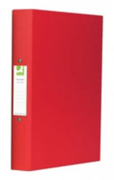 Q Connect A4 2 Ring Binder Pp Red - 10 Pack