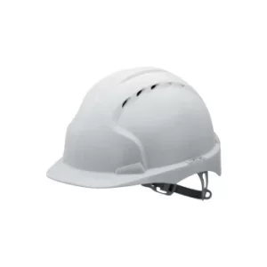 EVO3 Vented White Safety Helmet