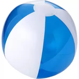 Bullet Bondi Solid/Transparent Beach Ball (One Size) (Blue/White) - Blue/White