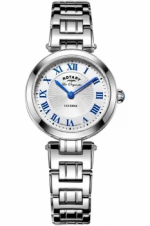 Ladies Rotary Swiss Made Lucerne Petite Quartz Watch LB90186/01