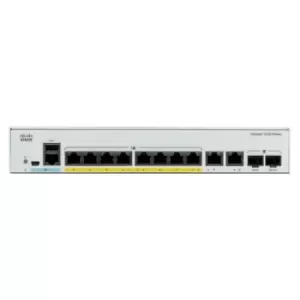 Cisco Catalyst C1000-8P-E-2G-L network switch Managed L2 Gigabit Ethernet (10/100/1000) Power over Ethernet (PoE) Grey