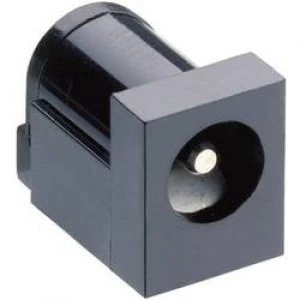 Low power connector Socket horizontal mount 6mm 1.95 mm