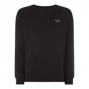Antony Morato Logo Patch Sweatshirt - BLACK 9000