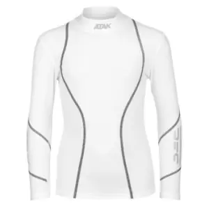 Atak Compression Long Sleeve Top Junior - White