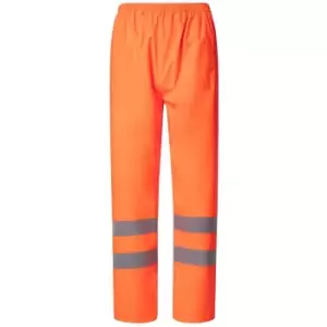 Yoko Unisex Adult Flex U-Dry Over Trousers (S) (Orange)