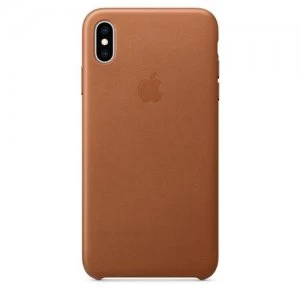Apple iPhone XS Max Leather Case Saddle Brown MRWV2ZM/A