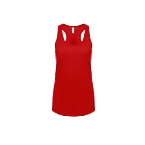 Next Level Womens/Ladies Ideal Racer Back Tank Top (S) (Red)