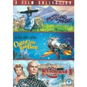 3-Film Collection: The Sound Of Music Chitty Chitty Bang Bang The King And I DVD