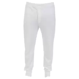 Absolute Apparel Mens Thermal Long Johns (L) (White)