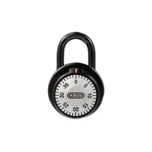 ABUS Mechanical 78/50mm Dial Combination Padlock with Key Override MK507