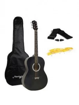 Martin Smith W-100 Full Size Acoustic Guitar (Black)