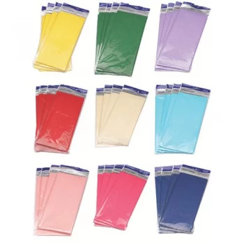 Tissue Paper C6 500x750mm Assorted Pack of 180 C6