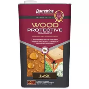 Barrettine Nourish & Protect Wood Protective Treatment Black 5L