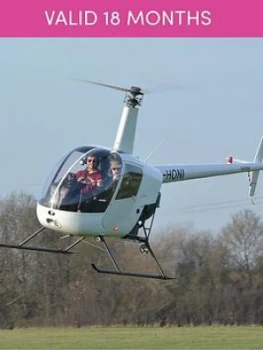 Activity Superstore 1-To-1 Helicopter Flying Lesson