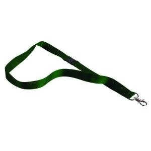 Announce Textile Badge Necklace Green Pack of 10 AA03631