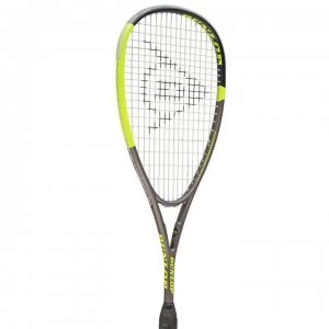 Dunlop Blackstorm Ti Squash Racket - Black/Yellow