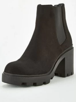 Public Desire Empower Ankle Boot - Black, Size 6, Women