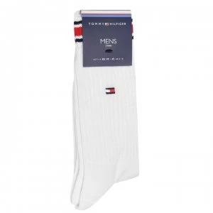 Tommy Bodywear 2 Pack Icon Crew Socks - White 300