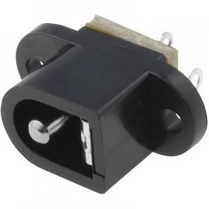 Cliff DC 13A Low power connector Socket horizontal mount 5.5mm 2.1mm