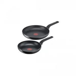 Tefal Easy Cook and Clean Twin Pack 24 and 28cm Frying Pans