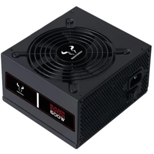 Riotoro 600W Builder Edition PSU Sleeve Bearing Fan 80 White Flat Cables UK Plug