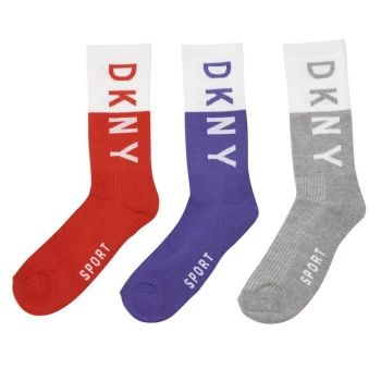 DKNY 3 Pack Socks - Multi