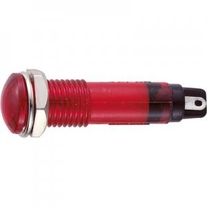 Standard indicator light with bulb Red BN 0755
