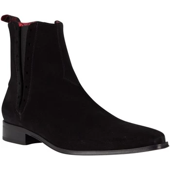 Jeffery-West Suede Boots mens Mid Boots in Black - Sizes 7