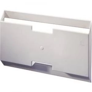 Rittal 2515.000 Switch Triangular Plate Made Of Plastic Polystyrene with self adhesive mounting rails. Light grey RAL