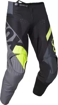 FOX 180 Xpozr Motocross Pants, black-grey, Size 38, black-grey, Size 38