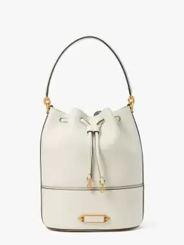 Kate Spade Gramercy Medium Bucket Bag, Halo White, One Size