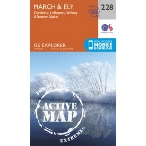 March and Ely by Ordnance Survey (Sheet map, folded, 2015)
