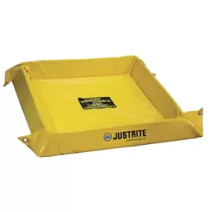 Justrite Universal sump tray, flexible, external height 102 mm, sump capacity 341 l