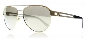 Versace VE2165 Sunglasses Pale Gold 12525A 58mm