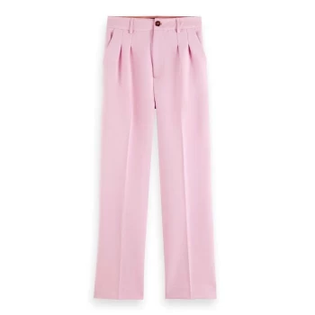 Scotch and Soda High Rise Trousers - Pink