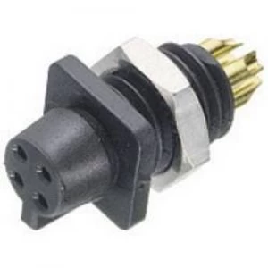 Binder 09 9766 30 04 09 9766 30 04 Sub miniature Circular Connector Series Nominal current details 3 A Number of pins