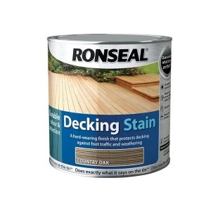 Ronseal Decking Stain Country Oak 5 Litre