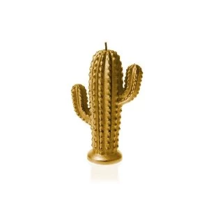 Gold Small Cactus Candle