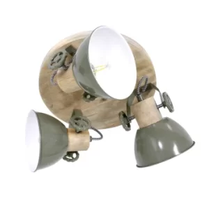 Gearwood Spotlight Clusters Green With Old Made Wood