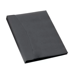 Rexel Soft Touch A4 Smooth Display Book Black - 1 x Pack of 24 Pockets