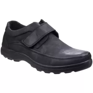 Fleet & Foster Mens Hurghada Touch Fastening Luxury Leather Shoes UK Size 12 (EU 46, US 13)