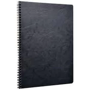 Clairefontaine AgeBag Wirebound Notebook A4 Black Pack of 5 781451C