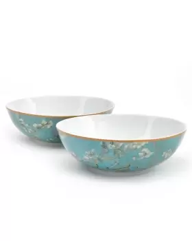 Cotton Traders 2 Pack Almond Blossom Bowls in Multi