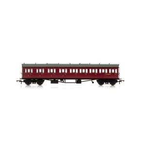 Hornby BR Collett 57' Bow Ended E131 W6237W Nine Compartment Composite (Left Hand) Era 4 Model Train
