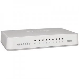 Netgear FS208 Network switch 8 ports 100 Mbps